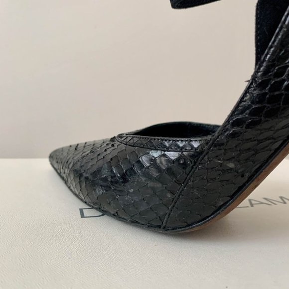 Real Snake Skin Leather Pump - Picture 6 of 8
